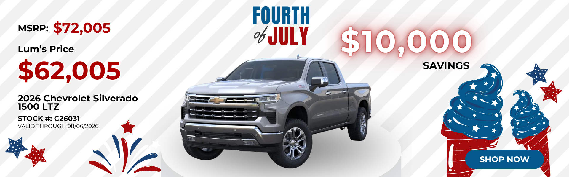 2026 Chevrolet Silverado 1500 LTZ