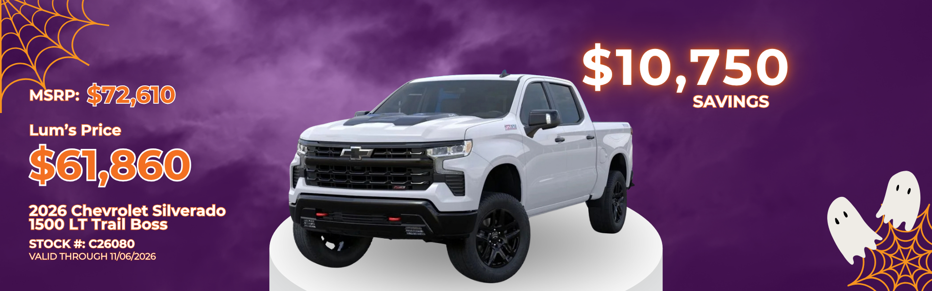 2026 Chevrolet Silverado 1500 LT Trail Boss