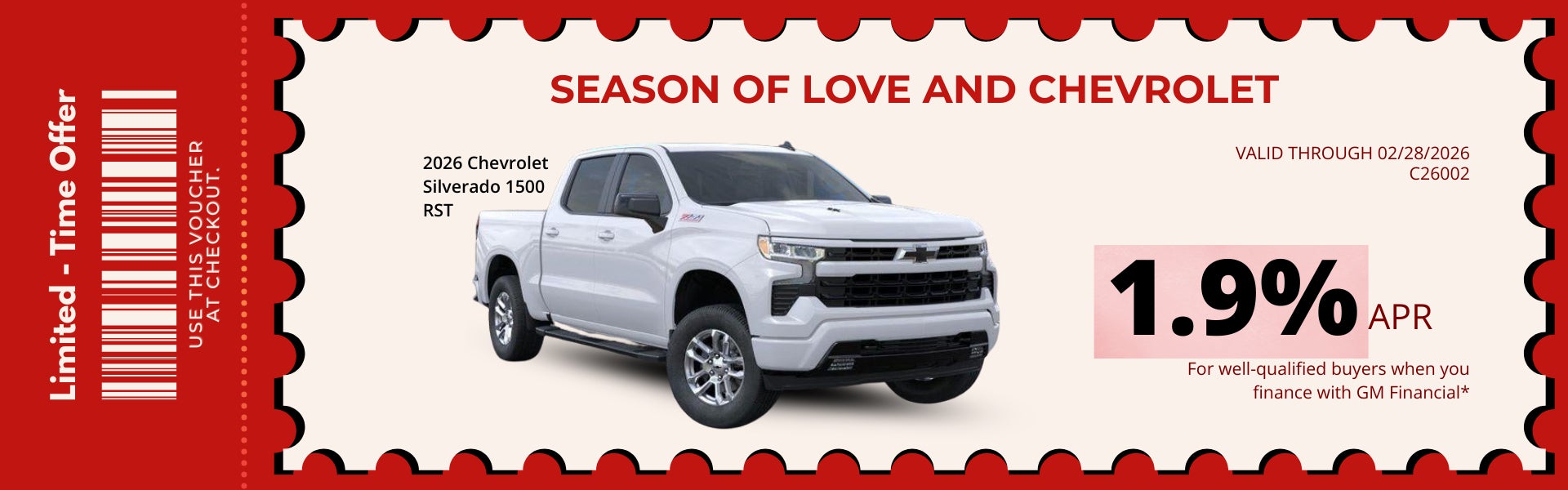 Season of Love and Chevrolet